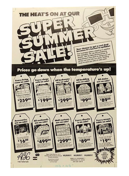 Ink Newspaper Advertisement