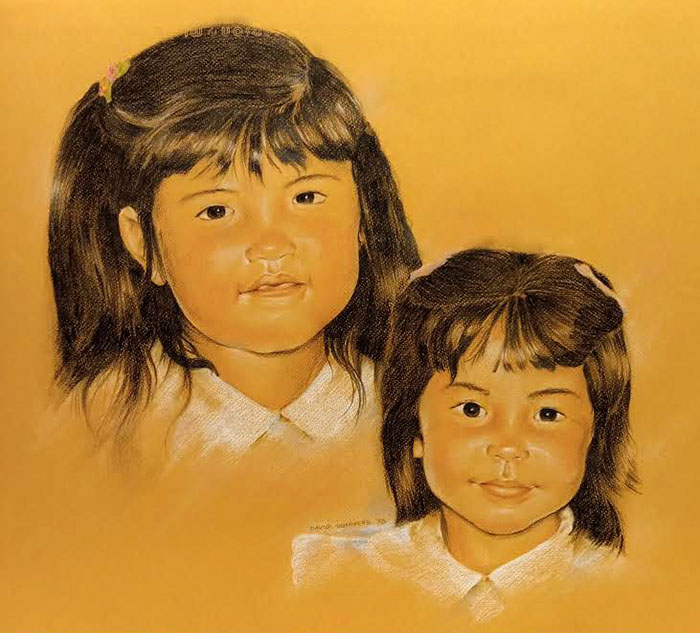 Portrait of Two Girls