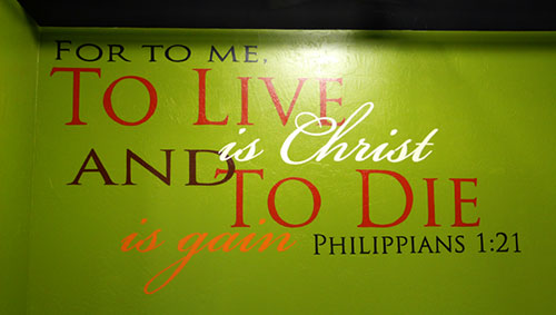 Bible Verse Wall Mural