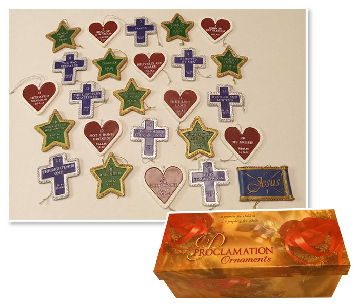 Proclamation Ornaments