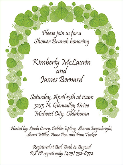 Wedding Shower Invitation