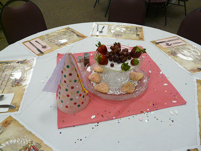 Princess Breakfast 2009 Table Setting