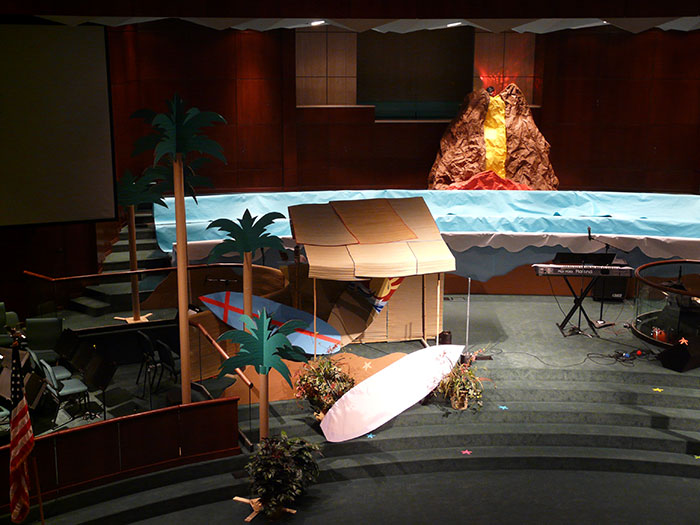 VBS 2008 Volcana Stage